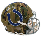 Jonathan Taylor Signed Indianapolis Colts Speed Authentic Camo NFL Helmet