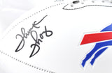 Thurman Thomas Autographed Buffalo Bills Logo Football - Beckett W Hologram