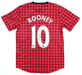 Wayne Rooney Autographed Manchester United Home Soccer Jersey #10 - Beckett *M