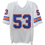 Randy Gradishar Autographed/Signed Pro Style White Jersey Beckett 44380