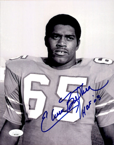 Elvin Bethea HOF Houston Oilers Signed/Inscribed 8x10 Photo JSA 161098