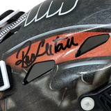 Ron Hextall Signed Philadelphia Flyers Mini Mask (Beckett) 1987 Vezina Trophy
