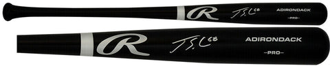 Jorge Soler Signed Black Rawlings Pro Baseball Bat w/#68 - (SCHWARTZ COA)