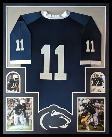 FRAMED PENN STATE NITTANY LIONS MICAH PARSONS JERSEY DISPLAY