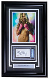 Ronda Rousey Signed Framed Slabbed UFC Cut Signature w/ 8x10 Photo PSA