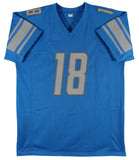 Jameson Williams Signed Detroit Lions Jersey (Beckett) Rookie Year Jersey #