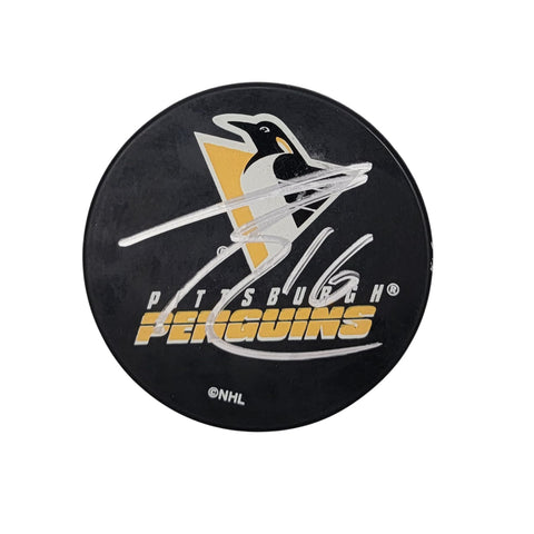 Paul Bissonnette Autographed Pittsburgh Penguins Logo Hockey Puck Beckett