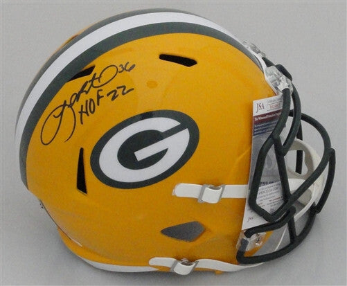 Packers LEROY BUTLER Signed Full Size Replica Speed Helmet AUTO w/ HOF 22 - JSA
