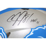 Calvin Johnson Autographed Detroit Lions Authentic Helmet HOF Beckett 44042