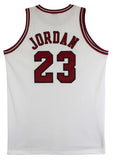 Bulls Michael Jordan Signed 97-98 White Nike HWC Authentic Framed Jersey UDA