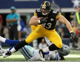 Heath Miller Signed Pittsburgh Steelers Jersey (Beckett) 2xPro Bowl Tight End