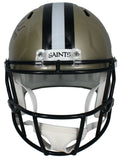 Rashid Shaheed Autographed New Orleans Saints Full Size Speed Helmet Beckett