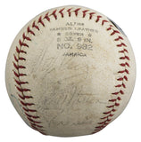 1973 Braves Niekro, Evans & Johnny Bench Signed Major League Baseball BAS LOA