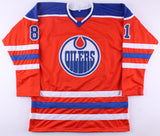 Yohann Auvitu Signed Oilers Jersey (Beckett COA) Playing career 2006-present