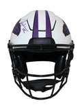 Ray Lewis Signed Baltimore Ravens Authentic Lunar Speed Flex Helmet BAS 31493