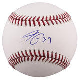 Rockies Thairo Estrada Authentic Signed OML Baseball Autographed BAS #BP33066