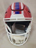 RYAN FITZPATRICK SIGNED BUFFALO BILLS THROWBACK SPEEDFLEX AUTHENTIC HELMET BAS