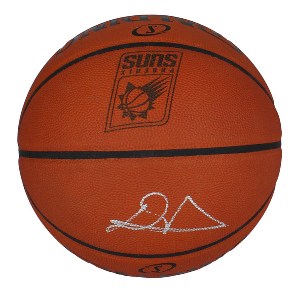 DeAndre Ayton Autographed Phoenix Suns Logo Authentic Basketball Beckett