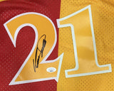 Dominique Wilkins Signed Atlanta Hawks M&N 1986-87 HWC Swingman Jersey JSA