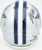 LEIGHTON VANDER ESCH AUTOGRAPHED COWBOYS SILVER MINI HELMET FANATICS HOLO 228074