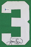 Larry Bird Authentic Signed Green Pro Style Framed Jersey Autographed BAS