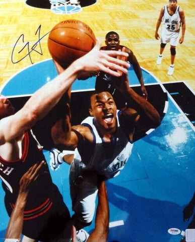 Corey Maggette Autographed Signed 16x20 Photo Orlando Magic PSA/DNA #S76714