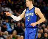 Mo Wagner Signed Orlando Magic Jersey (PA COA) 2018 1st Round Draft Pk / Center