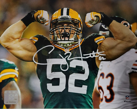 Packers Super Bowl Champ CLAY MATTHEWS Signed 8x10 Photo #2 AUTO
