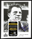 Frank Gifford Official Pro Football HOF Auto/Signed 8x10 Photo JSA BA201969