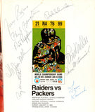 Packers Autographed Super Bowl II Program With Sigs Incl Bart Starr & Henry Jord