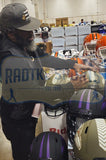 Ed Reed Signed Baltimore Ravens Speed Flex Authentic Salute to Service Helmet