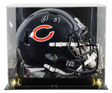 Bears Luther Burden III Signed Full Size Speed Rep Helmet W/ Case BAS Witnessed