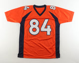 Shannon Sharpe Signed Denver Broncos Jersey (Beckett) 8xPro Bowl Tight End