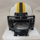JOSH JACOBS SIGNED GREEN BAY PACKERS LUNAR ECLIPSE SPEED MINI HELMET BECKETT QR