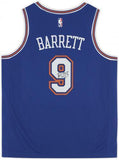Frmd RJ Barrett New York Knicks Signed Jordan Brand Blue Icon Swingman Jersey