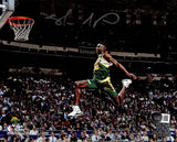 Shawn Kemp Autographed/Signed Seattle Super Sonics 8x10 Photo BAS 42874