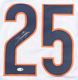 Kyle Monangai Signed Chicago Bears Jersey (JSA) Ex-Rutgers Scarlet Knights R.B.
