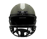 Lawrence Taylor Autographed Full Size Salute to Service Replica Helmet Beckett