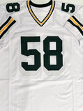 Packers Linebacker ISAIAH McDUFFIE Signed Custom Replica White Jersey AUTO BAS
