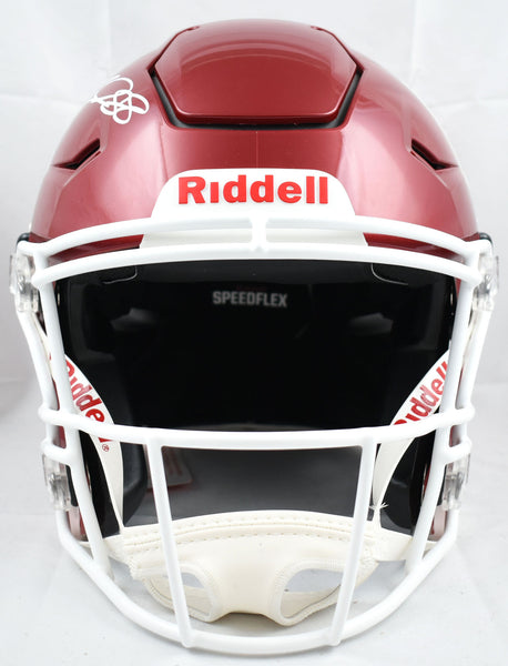 CeeDee Lamb Autographed Oklahoma Sooners F/S Speed Flex Helmet