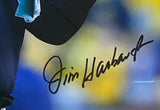 Coach Jim Harbaugh Signed Framed 16x20 Michigan Wolverines Clap Photo Fanatics