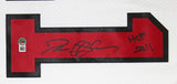 Falcons Deion Sanders "HOF 2011" Authentic Signed White M&N Jersey BAS Witnessed