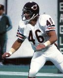 Doug Plank Signed Chicago Bears Jersey (Beckett) 1975 12th Rnd Pk Ohio State D.B