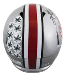 OSU Jack Sawyer "OATW" Signed 2024 National Champs F/S Speed Rep Helmet BAS Wit