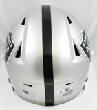 Ashton Jeanty Autographed Raiders Mid-Size SpeedFlex Helmet - Beckett W Hologram