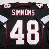 Autographed/Signed Isaiah Simmons Arizona Black Football Jersey JSA COA
