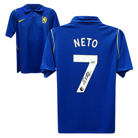 Pedro Neto Signed Chelsea FC 2026-27 Home Soccer Jersey #7 with Beckett COA