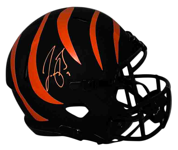 JOE BURROW SIGNED CINCINNATI BENGALS ECLIPSE FULL SIZE SPEED HELMET FANATICS