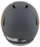 Rams Eric Dickerson "HOF 99" Signed Slate Full Size Speed Rep Helmet BAS Witness