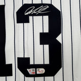 Autographed/Signed Jazz Chisholm Jr Yankees Jersey Authentic Fanatics COA